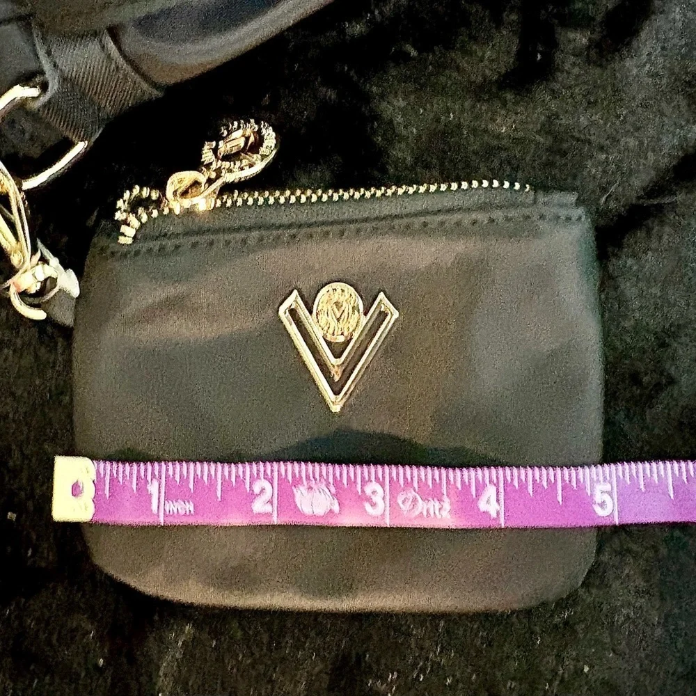 🛑🆕🛑 Valentino Orlandi Black Crossbody Bag with Gold Accents